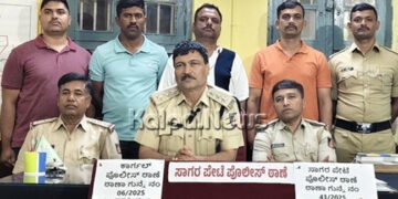 ಸಾಗರ | ದೇವಾಲಯದ ದೇವಿ ಕೊರಳಲ್ಲಿದ್ದ ಮಾಂಗಲ್ಯ ಸರ ಕಳ್ಳತನ | ಆರೋಪಿ ಅಂದರ್