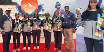 ಜಿಲ್ಲೆಯ ಹೆಮ್ಮೆ | ನ್ಯಾಶನಲ್ ರಿವರ್ ರಾಫ್ಟಿಂಗ್ ಸ್ಪರ್ಧೆ | ಸೊರಬದ ಐಶ್ವರ್ಯ ನೇತೃತ್ವದ ತಂಡಕ್ಕೆ ಚಿನ್ನ