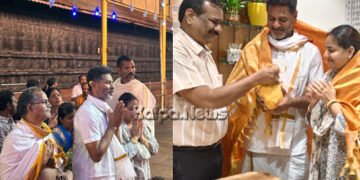 ಕುಕ್ಕೆ ಸುಬ್ರಹ್ಮಣ್ಯ ದೇಗುಲಕ್ಕೆ ಖ್ಯಾತ ನಟ ಪ್ರಭುದೇವ ಭೇಟಿ | ವಿಶೇಷ ಪೂಜೆ ಸಮರ್ಪಣೆ