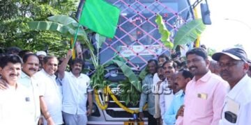 ಸೊರಬ-ಹಾನಗಲ್ ನೂತನ ಬಸ್ ಸೇವೆಗೆ ಸಚಿವ ಮಧು ಬಂಗಾರಪ್ಪ ಚಾಲನೆ