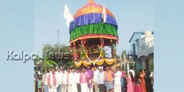 ಭದ್ರಾವತಿ | ವಿಜೃಂಭಣೆಯ ಶ್ರೀ ಲಕ್ಷ್ಮೀ ರಂಗನಾಥಸ್ವಾಮಿ ರಥೋತ್ಸವ ಸಂಪನ್ನ