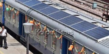 ದೇಶದ 2,249 ರೈಲು ನಿಲ್ದಾಣ, ಸೇವಾ ಕಟ್ಟಡಗಳಲ್ಲಿ ಸೌರ ಘಟಕ | ರೈಲ್ವೆ ಸೌರೀಕರಣ ಪ್ರಗತಿ