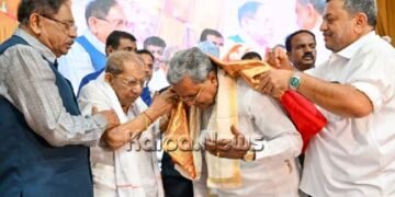 ಶಾಮನೂರು ಶಿವಶಂಕರಪ್ಪ ಅವರು ಆರೋಗ್ಯವಾಗಿದ್ದು ಶತಾಯುಷಿ ಆಗಲಿದ್ದಾರೆ: ಸಿಎಂ ಸಿದ್ದರಾಮಯ್ಯ