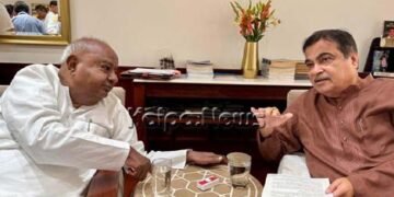 ಹಾಸನ | ದೇವೇಗೌಡರ ಪ್ರಯತ್ನ | 30 ರಸ್ತೆಗಳ ಮೇಲ್ದರ್ಜೆಗೆ 30 ಕೋಟಿ ರೂ. ಅನುದಾನ | ಗಡ್ಕರಿ ಭರವಸೆ