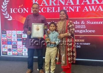 ಪುನೀತ್ ಜಿ ಕೂಡ್ಲೂರುಗೆ ಎಕ್ಸೆಲೆನ್ಸ್ ಇನ್ ಕಮ್ಯೂನಿಟಿ ಡೆವೆಲಪ್ ಮೆಂಟ್ ಅಂಡ್ ಸೋಷಿಯಲ್ ಸರ್ವಿಸ್ ಪ್ರಶಸ್ತಿ