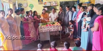 ಭಂಡಾರಹಳ್ಳಿ ಅಂಗವಾಡಿ ಕೇಂದ್ರದಲ್ಲಿ ಸ್ತನ್ಯಪಾನ ಸಪ್ತಾಹ