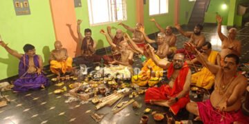 ಭದ್ರಾವತಿ ರಾಯರ ಮಠದಲ್ಲಿ ಉಪಾಕರ್ಮ ಆಚರಣೆ | ಆ.10ರಿಂದ ಆರಾಧನಾ ಮಹೋತ್ಸವ