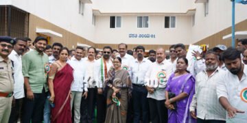 ನೂತನ ಶ್ರಮಿಕ ತಾತ್ಕಾಲಿಕ ವಸತಿ ಸಮುಚ್ಛಯಗಳ ಲೋಕಾರ್ಪಣೆ