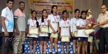ವಾಲಿಬಾಲ್ ಪಂದ್ಯಾವಳಿ | ಕ್ರೈಸ್ಟ್‌ಕಿಂಗ್ ಪ್ರೌಢಶಾಲಾ ವಿಭಾಗದ ಬಾಲಕಿಯರ ತಂಡ ಜಿಲ್ಲಾ ಮಟ್ಟಕ್ಕೆ ಆಯ್ಕೆ