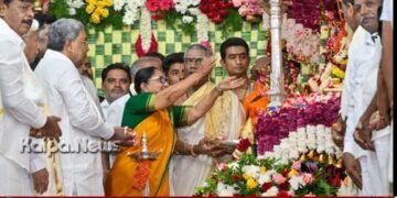 ಭಾರೀ ವಿರೋಧದ ನಡುವೆಯೂ ನಾಡಹಬ್ಬಕ್ಕೆ ಬಾನು ಮುಷ್ತಾಕ್ ಚಾಲನೆ