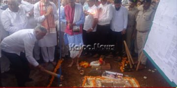 ಬೆಳಗಾವಿ | ವಿವಿಧ ರೈಲ್ವೆ ಕಾಮಗಾರಿಗೆ ಶಂಕುಸ್ಥಾಪನೆ | ರೈಲಿಗೆ ಕೇಂದ್ರ ಸಚಿವರಿಂದ ಹಸಿರು ನಿಶಾನೆ