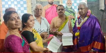 ಭದ್ರಾವತಿ | ಹಳೇನಗರದ ರಾಯರ ಮಠಕ್ಕೆ ಶಾಸಕ ಸಂಗಮೇಶ್ 4 ಲಕ್ಷ ರೂ. ಅನುದಾನ