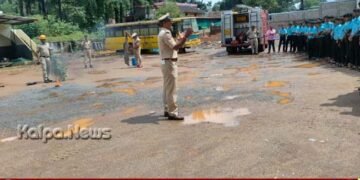 ಕಾರ್ಕಳ | ಕ್ರೈಸ್ಟ್’ಕಿಂಗ್ ಕಾಲೇಜಿನಲ್ಲಿ ಅಗ್ನಿಶಮನ ಪ್ರಾತ್ಯಕ್ಷಿಕೆ, ಮಾಹಿತಿ ಕಾರ್ಯಕ್ರಮ