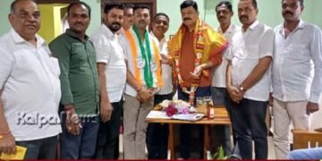 ರಿಪ್ಪನ್‌ಪೇಟೆ | ಗ್ರಾಪಂ ಸದಸ್ಯ ನಿರೂಪ್ ಕುಮಾರ್ ಕಾಂಗ್ರೆಸ್ ಸೇರ್ಪಡೆ