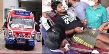 ಶಿವಮೊಗ್ಗದಿಂದ ಮಣಿಪಾಲಕ್ಕೆ ಜೀರೋ ಟ್ರಾಫಿಕ್ನಲ್ಲಿ ಯುವಕನ ರವಾನೆ