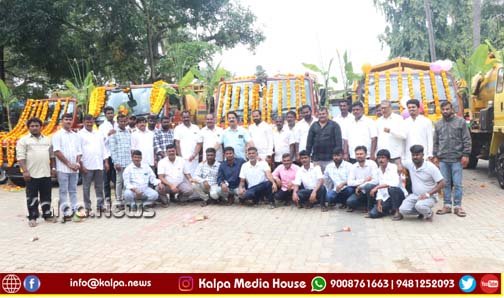 ಮಹಾನವಮಿ | ಶಿವಮೊಗ್ಗ ಮಹಾನಗರ ಪಾಲಿಕೆಯಲ್ಲಿ ಸಂಭ್ರಮದ ಆಯುಧಪೂಜೆ