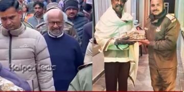 ಉತ್ತರಾಖಂಡದ ಬದರಿನಾಥ ದೇವಾಲಯಕ್ಕೆ ನಟ ರಜನಿಕಾಂತ್ ಭೇಟಿ