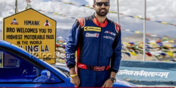 Sanam Sekhon & JK Tyre Levitas Drift into Guinness World Record Books at Umling La, Ladakh