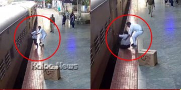 ಪ್ರಾಣದ ಹಂಗು ತೊರೆದು ಪ್ರಯಾಣಿಕನ ಜೀವ ಉಳಿಸಿದ ರೈಲ್ವೆ ಸ್ಟೇಷನ್ ಮಾಸ್ಟರ್