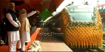 ದೇಶದ ಮೊದಲ ಸ್ಲೀಪರ್ ವಂದೇ ಭಾರತ್ ರೈಲಿಗೆ ಪ್ರಧಾನಿ ಮೋದಿ ಚಾಲನೆ