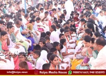 ಶಿವಮೊಗ್ಗ : ರಾಮಕೃಷ್ಣ ಆಂಗ್ಲ ಮಾಧ್ಯಮ ಗುರುಕುಲದಲ್ಲಿ ಪಾದಪೂಜೆ