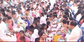 ಶಿವಮೊಗ್ಗ : ರಾಮಕೃಷ್ಣ ಆಂಗ್ಲ ಮಾಧ್ಯಮ ಗುರುಕುಲದಲ್ಲಿ ಪಾದಪೂಜೆ