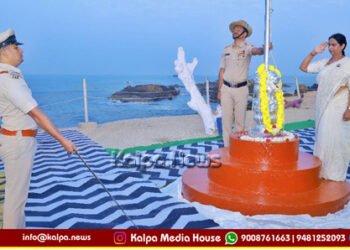 ಉಡುಪಿ | ಸೇಂಟ್ ಮೇರೀಸ್ ದ್ವೀಪದಲ್ಲಿ ಗಣರಾಜ್ಯೋತ್ಸವ | 11 ಬೋಟ್’ಗಳಿಂದ ಭವ್ಯ `ಗೌರವ ರಕ್ಷೆ`