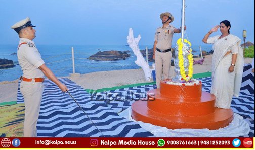 ಉಡುಪಿ | ಸೇಂಟ್ ಮೇರೀಸ್ ದ್ವೀಪದಲ್ಲಿ ಗಣರಾಜ್ಯೋತ್ಸವ | 11 ಬೋಟ್’ಗಳಿಂದ ಭವ್ಯ `ಗೌರವ ರಕ್ಷೆ`