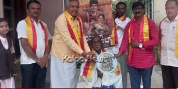 ಚಾಮರಾಜನಗರ | ಡಾ. ರಾಜ್ ಒಡನಾಡಿ ಕೃಷ್ಣ ಟಾಕೀಸ್ ಚಂದ್ರಣ್ಣರವರಿಗೆ ಗೌರವ ಸನ್ಮಾನ