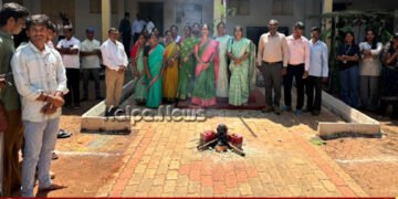 ಹೊಳೆಹೊನ್ನೂರು | ಸರ್ಕಾರಿ ಕಾಲೇಜು ಆವರಣದಲ್ಲಿ ತರಹೇವಾರಿ ಖಾದ್ಯಗಳ ಪರಿಮಳ