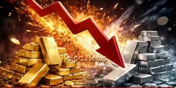 ಕೇಂದ್ರ ಬಜೆಟ್’ಗೂ ಮುನ್ನ ಕುಸಿದ ಚಿನ್ನ ಹಾಗೂ ಬೆಳ್ಳಿ ಬೆಲೆ