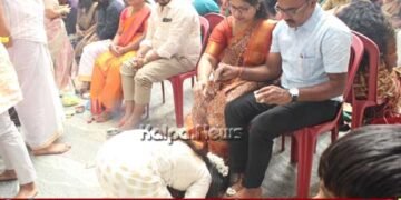 ಶಿವಮೊಗ್ಗ | ಜೈನ್ ಪಬ್ಲಿಕ್ ಶಾಲೆಯಲ್ಲಿ ಸಾಂಪ್ರದಾಯಿಕ ಗುರುವಂದನೆ, ಸರಸ್ವತಿ ಪೂಜೆ ಸಂಪನ್ನ