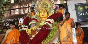 ಪುರಾಣ ಪ್ರಸಿದ್ಧ ಕೋಟೆ ಶ್ರೀ ಮಾರಿಕಾಂಬ ಜಾತ್ರಾ ಮಹೋತ್ಸವಕ್ಕೆ ಚಾಲನೆ