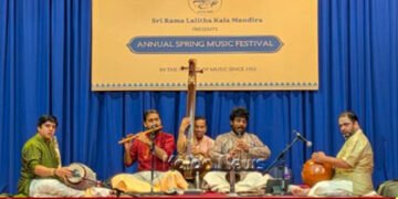 Inspiring Flute-Nagaswaram duet during Spring Music festival of Sri Rama Lalitha Kala Mandira