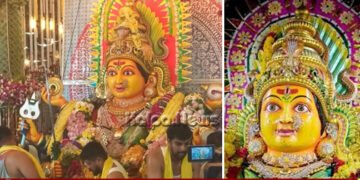 ಶಿವಮೊಗ್ಗ | ಈ ಬಾರಿ ಮಾರಿಕಾಂಬೆಗೆ 1.6 ಕೆಜಿ ತೂಕದ ಚಿನ್ನದ ಮುಖವಾಡ ವಿಶೇಷ