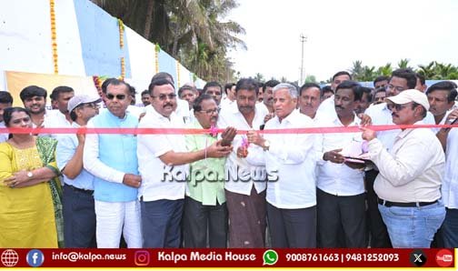 Minister Somanna Inspects & Inaugurates Road Under Bridges in Tumkur District eliminating level Crossing gates