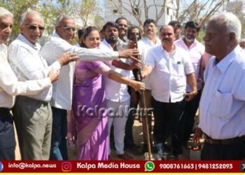 25 ಲಕ್ಷ ರೂ. ವೆಚ್ಚದ ರಸ್ತೆ ಕಾಮಗಾರಿಗೆ ಸೂಡಾ ಅಧ್ಯಕ್ಷ ಸುಂದರೇಶ್ ಗುದ್ದಲಿಪೂಜೆ