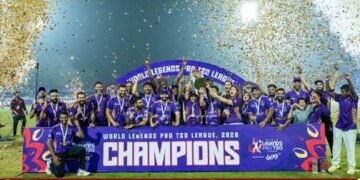 ವರ್ಲ್ಡ್ ಲೆಜೆಂಡ್ಸ್ ಪ್ರೊ ಟಿ20 ಲೀಗ್ | ದುಬೈ ರಾಯಲ್ಸ್ ತಂಡಕ್ಕೆ ಚಾಂಪಿಯನ್ ಪಟ್ಟ!