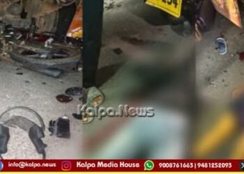 ಬೈಕ್‌ಗೆ ಲಾರಿ ಡಿಕ್ಕಿ | ದಂಪತಿ ದಾರುಣ ಸಾವು