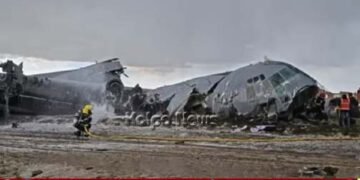 ಕೊಲಂಬಿಯಾ | 110 ಸೈನಿಕರಿದ್ದ ಮಿಲಿಟರಿ ವಿಮಾನ ಪತನ