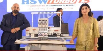 ಭಾರತದ ಮೊದಲ ಅತ್ಯಂತ ವೇಗದ ಸಿಂಗಲ್-ಹೆಡ್ ಎಂಬ್ರಾಯಿಡರಿ ಯಂತ್ರ `ಟರ್ಬೊ 1.5’ ಬಿಡುಗಡೆ