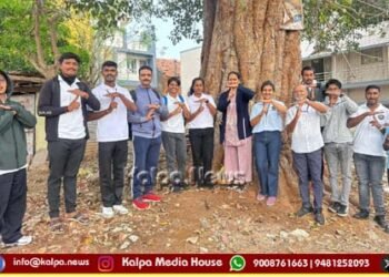 Hotel Management Students Participate in Tree Census
