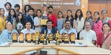 ವಿಟಿಯು ‘ಯುಕ್ತಿ-2026’ ಸಾಂಸ್ಕೃತಿಕ ಉತ್ಸವ |  ಜೆಎನ್‌ಎನ್‌ಸಿಇ ಕಾಲೇಜು ತಂಡ ಚಾಂಪಿಯನ್ಸ್