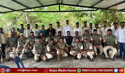 ಶಿವಮೊಗ್ಗ | ಗಾಜನೂರು ಫಾರೆಸ್ಟ್ ವಾಚರ್ಸ್’ಗೆ ಸಾಂತ್ವನ ಟ್ರಸ್ಟ್’ನಿಂದ ಜಾಕೆಟ್ ಕೊಡುಗೆ