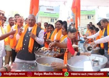 ಶ್ರೀ ರಾಮನವಮಿ | ಭಕ್ತರಿಗೆ ಕೋಸಂಬರಿ, ಪಾನಕ ವಿತರಣೆ