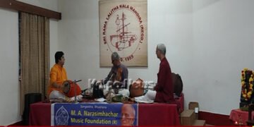 A Memorable Violin Concert By Nadavallabha Vid VV Ravi