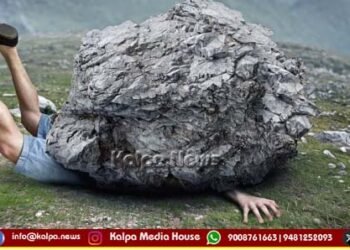 ಕಲ್ಲು ಬಂಡೆ ಬಿದ್ದು ಜಮೀನಿನಲ್ಲಿ ಕೆಲಸ ಮಾಡುತ್ತಿದ್ದ ವ್ಯಕ್ತಿ ಸಾವು