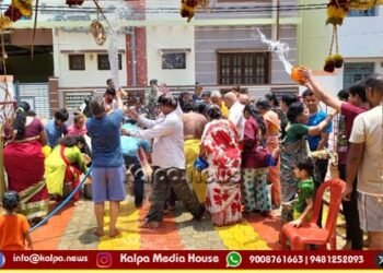 ಚಾಮರಾಜನಗರ | ಶಂಕರ ಪುರಶ್ರೀ ರಾಮ ಮಂದಿರದಲ್ಲಿ ಶ್ರೀ ಹನುಮಂತೋತ್ಸವ, ಓಕುಳಿ ಕಾರ್ಯಕ್ರಮ