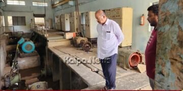 ಕುಡಿಯುವ ನೀರಿನ ಪಂಪ್ ಹೌಸ್‌ಗೆ ಶಾಸಕ ಚನ್ನಬಸಪ್ಪ ಭೇಟಿ: ನೀರು ಸರಬರಾಜು ತಾಂತ್ರಿಕ ಅಡಚಣೆ ಸರಿಪಡಿಸಲು ಸೂಚನೆ