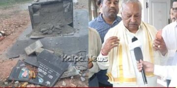 ಸಂಕೇತ್‌ ಸಮಾಧಿ ಧ್ವಂಸ | ದುಷ್ಕರ್ಮಿಗಳ ವಿರುದ್ಧ ನಿರ್ದಾಕ್ಷಿಣ್ಯ ಕ್ರಮಕ್ಕೆ ಮಾಜಿ ಡಿಸಿಎಂ ಈಶ್ವರಪ್ಪ ಆಗ್ರಹ